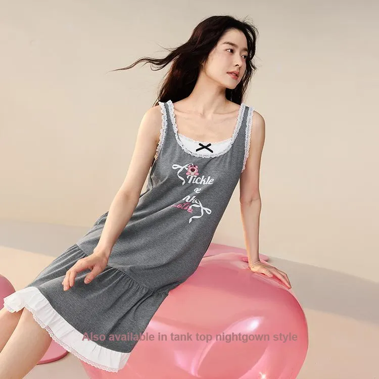 JINGYUN x Disney Pajama Set Women's Gift Box Set Starlight Gray-4