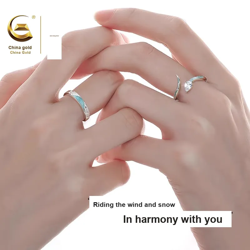 ZSY Silver 925 Ring 'Love Forever' Unisex-3