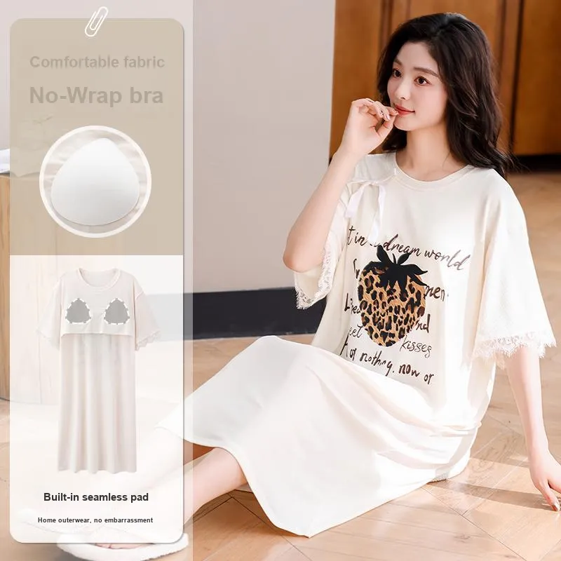 Pretty lady Women's Nightgowns-1