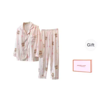 ANVINAL Pajama Gift Boxes Women's Light Pink