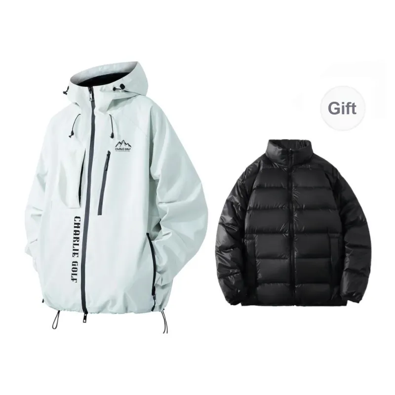 CHARLIE GOLF Windbreaker Jacket Unisex-16