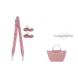 (Petal Pink) Silver-Tone Buckle 95cm[Perforated Set Not Included]