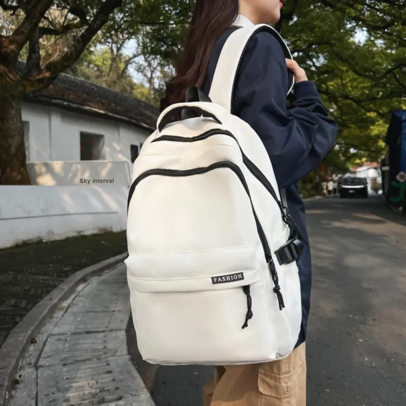 Parker Bear Nylon Backpack Unisex Multicolor-2