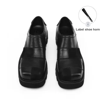 Kami Anger Low Top Platform Shoes Unisex Black
