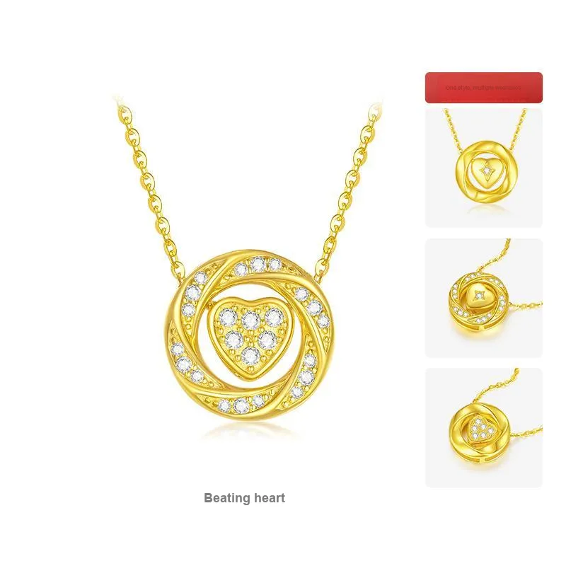 CHOW TAI SENG S925 Silver Necklaces Women's-1