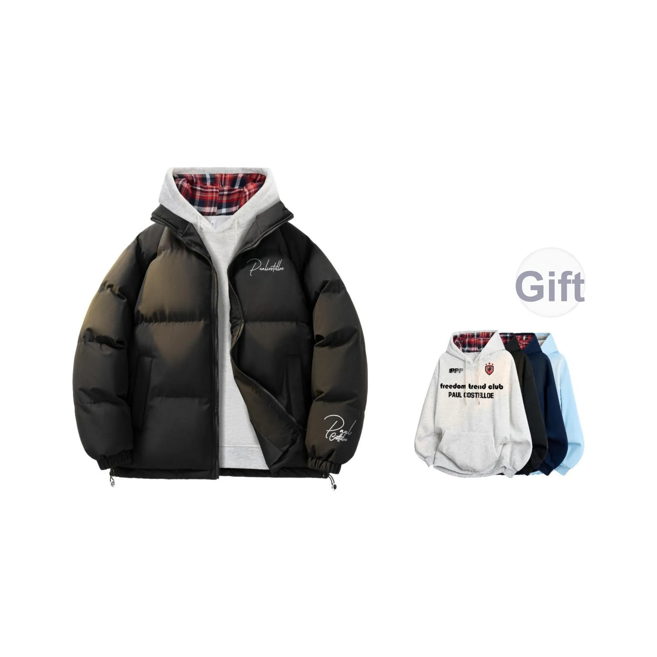 PAUL COSTELLOE Пуховик Унисекс