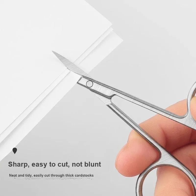 RIMEI Nasal Hole Trimmer Portable Nose Hair Scissors-5