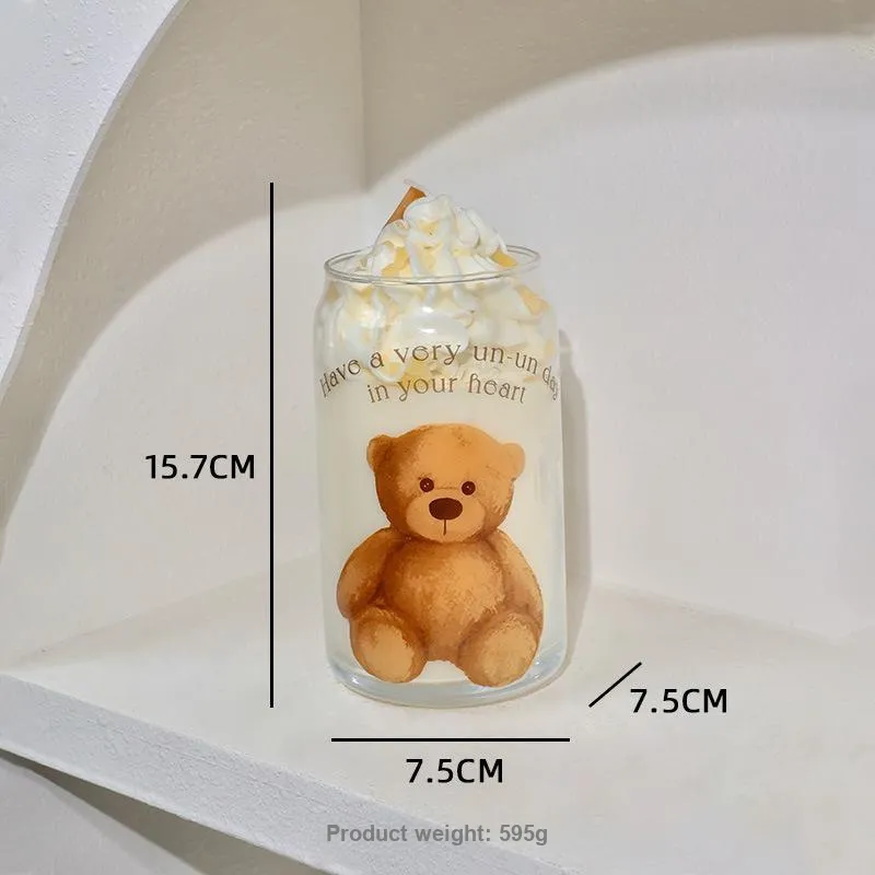 Meter Fragrance Scented Candle Home Decoration Ornament Creative Styling Cream Cup Ambient 15.7*7.5*7.5cm-1