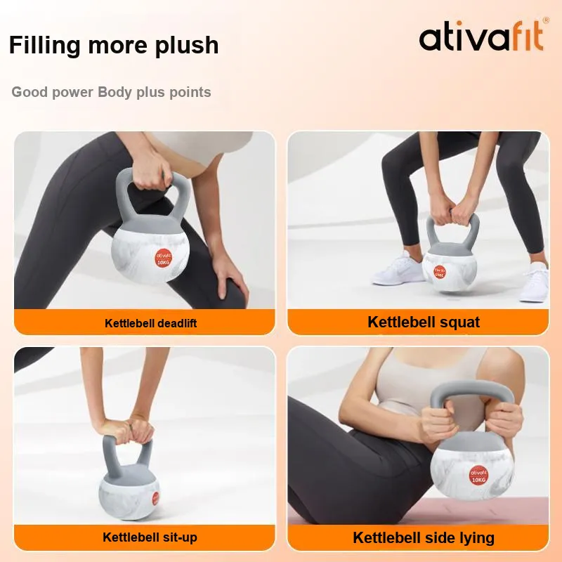AtivaFit Kettlebells Unisex Hip Lifting Professional Arm Training-14