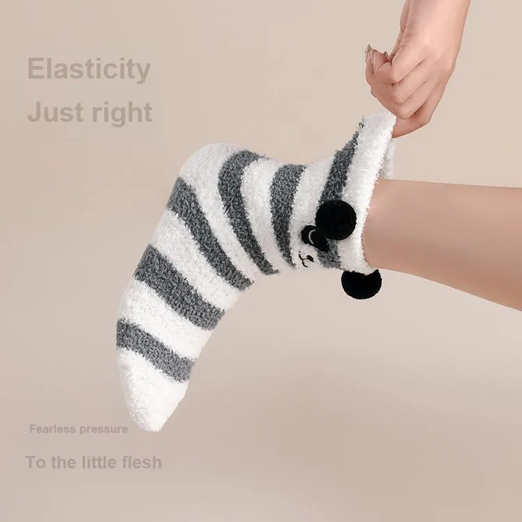JINGYUN Women's Mid Calf Socks-4