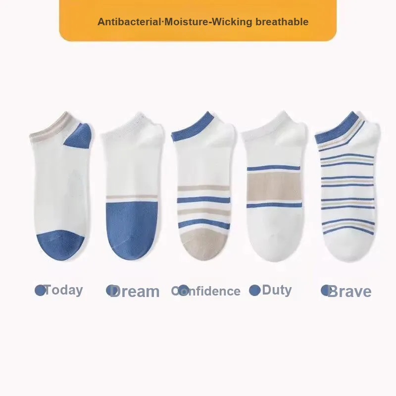 ALPLUME Ankle Socks Unisex 5 Pack-6