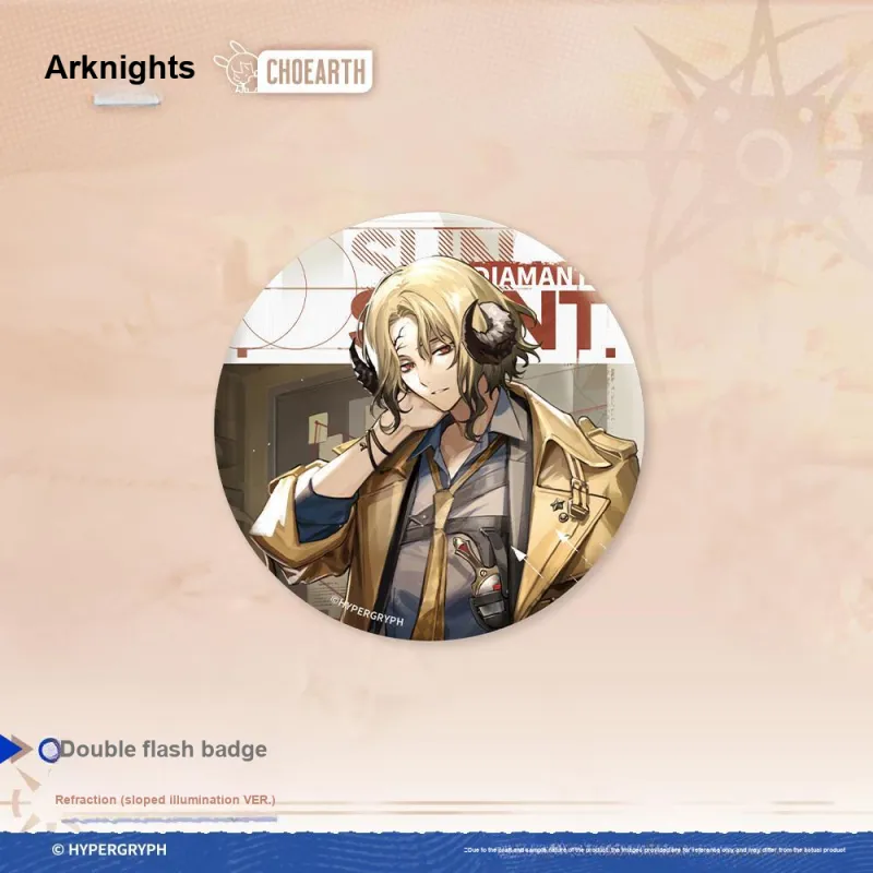 Arknights Double Flash Lai, Mudstone, Tequila, Harold, Refraction Badges-9