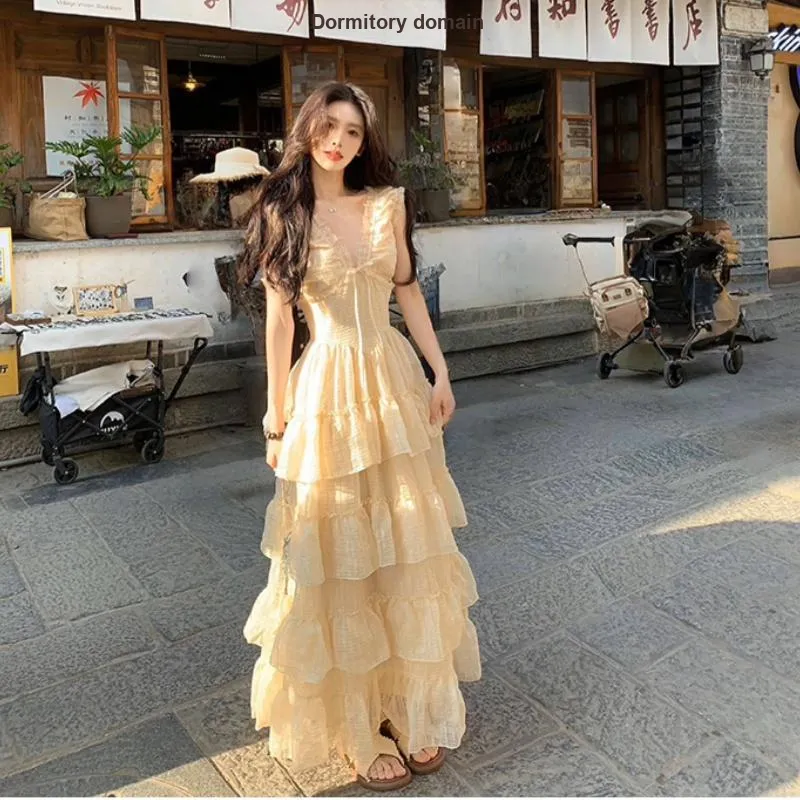 GORGEOUSIDEA Summer Sleeveless Dress Women's-3