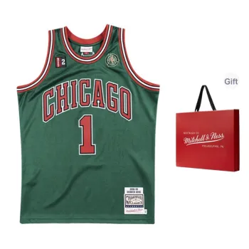 Mitchell Ness Basketball Jerseys Men Green