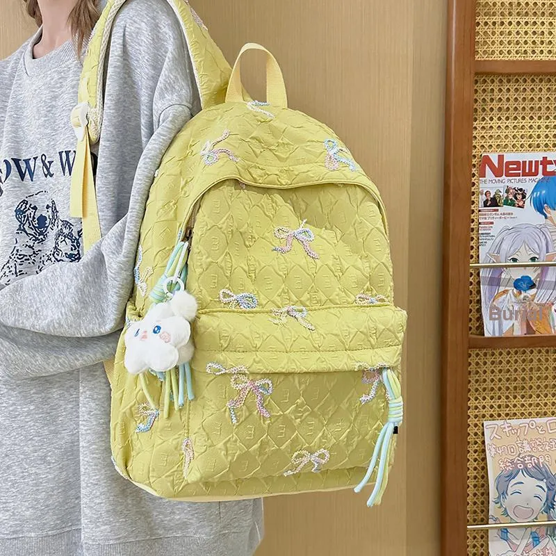 YUANTUZHE Nylon Backpack Women's Multicolor-6