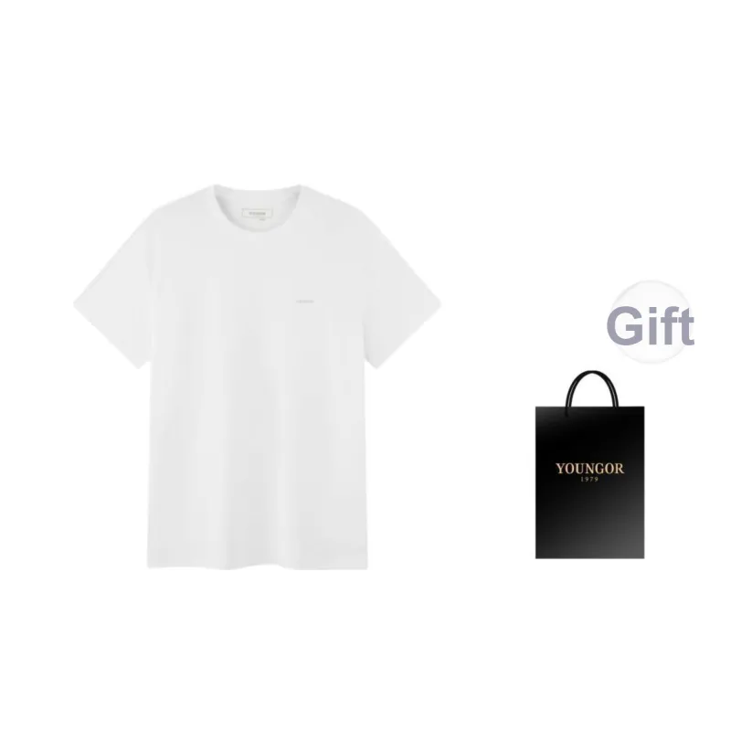 YOUNGOR T Shirt Unisex Bleached-0