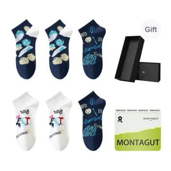 Montagut Ankle Socks Men's Box 6 Pack