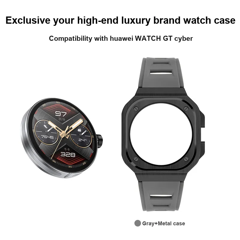 MSSM Watch Band Huawei Compatibility Silicone Material-6