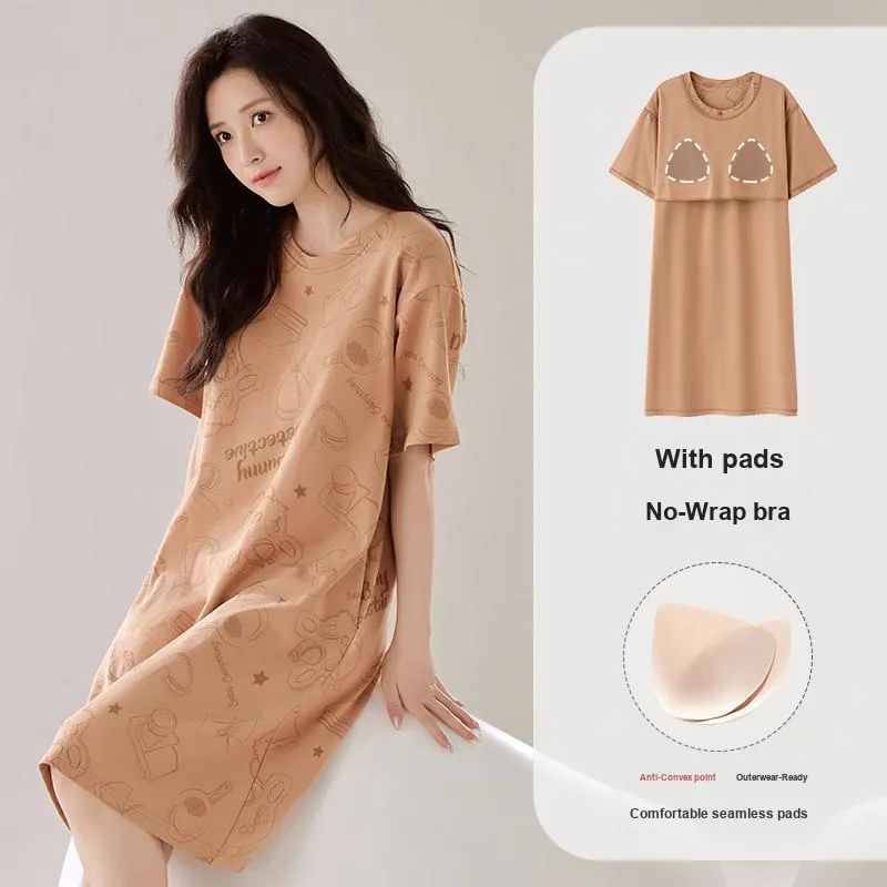 XIA.WA.ZHI.XIU Nightgown Women's Gift Box Set-1