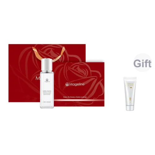 MAGELINE Увлажняющий Крем для Лица с АКНЕ Осветляющий Коллаген Яичный Белый Укрепляющий Увлажняющий 80 мл