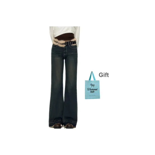 WEEKEND HUB Flared Jeans Women's