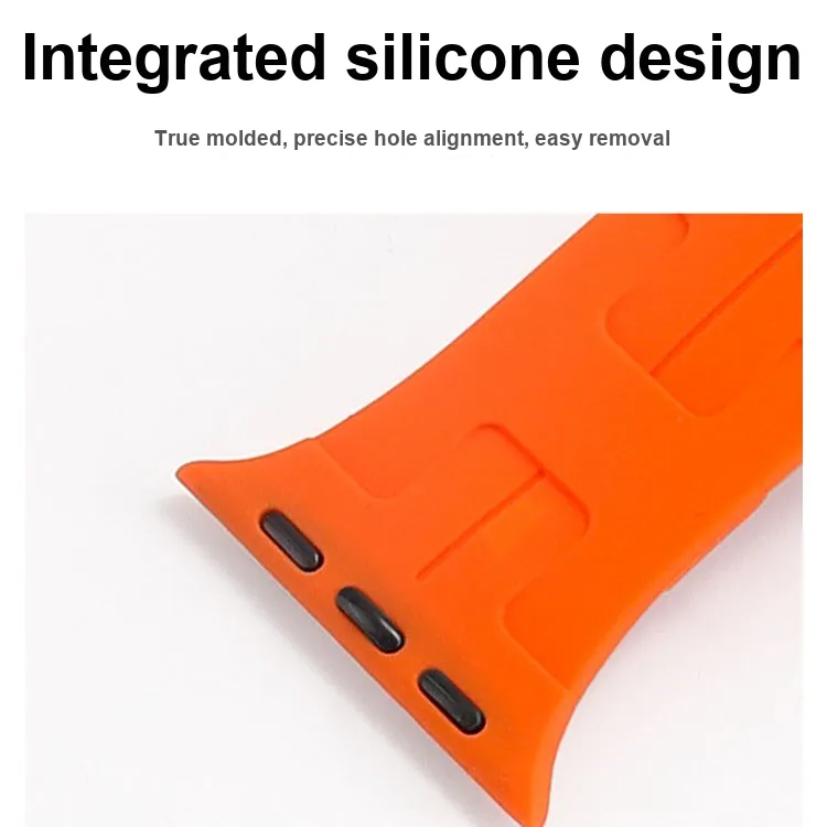 AOMN Watch Band Apple Compatibility 203mm Silicone Material-10