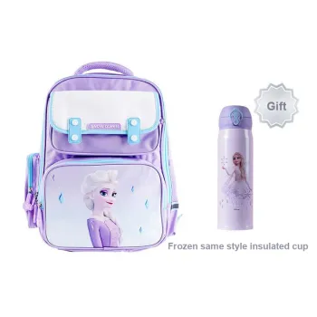 Disney Polyester Backpack Small Size Women's Purple