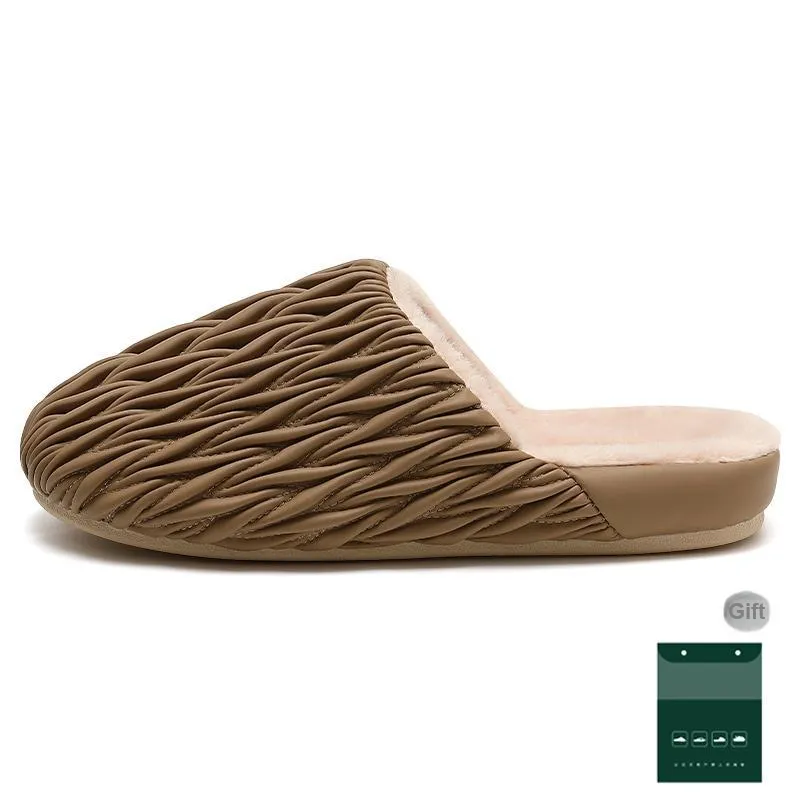 Red bean Slippers / Home Slippers-14