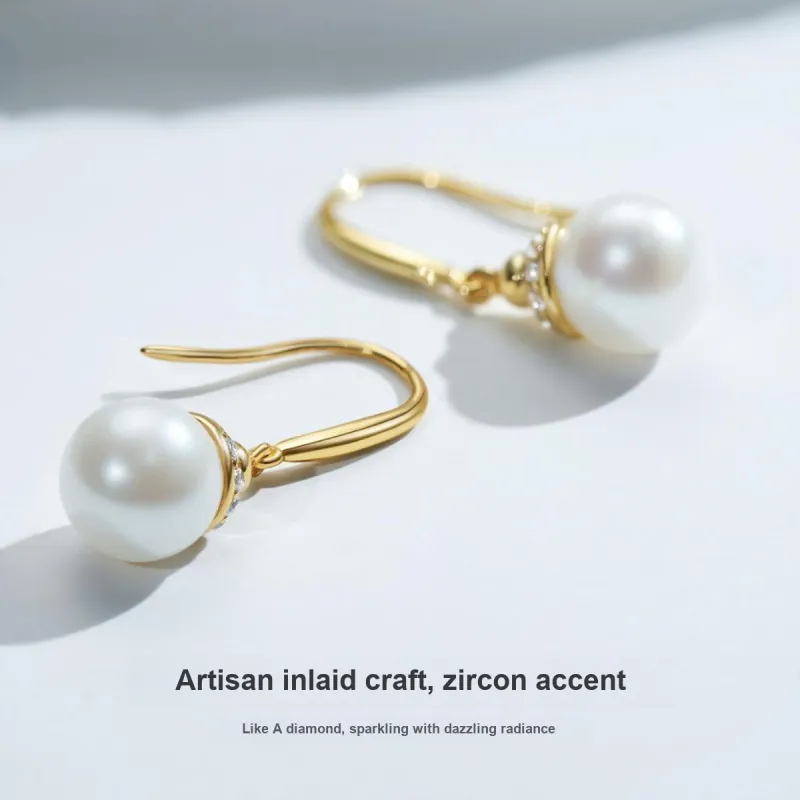 ME LUXE Pearl Earrings Women's-4