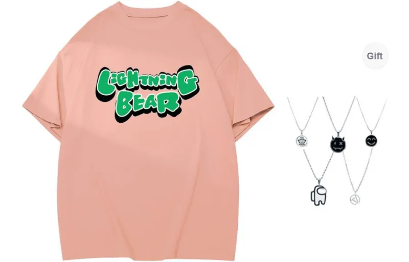 LIGHTNING BEAR T Shirts Unisex-16