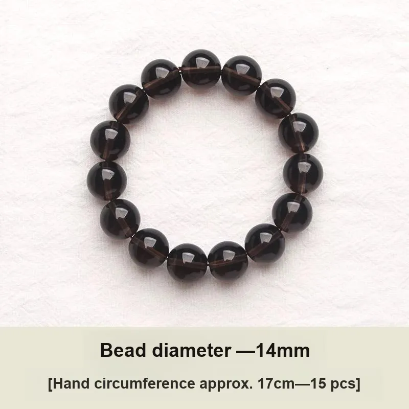 Stone On The Line Obsidian Jade Bracelets Unisex-11