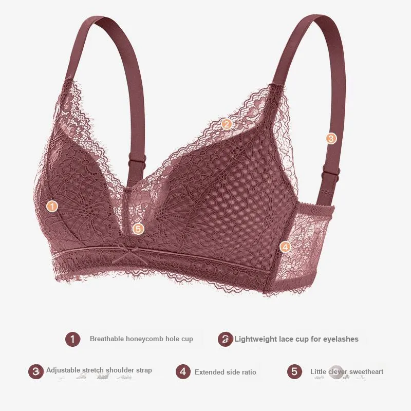 GORRENNO Women's Bras-14