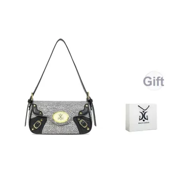 MACK JODAER Synthetic Leather Shoulder Bag Regular Women's Black