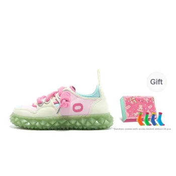 OETZI New Iceberg Series Ice Man Oz Height Increasing Lightweight Breathable Low Top Casual Shoes Women's Light Green