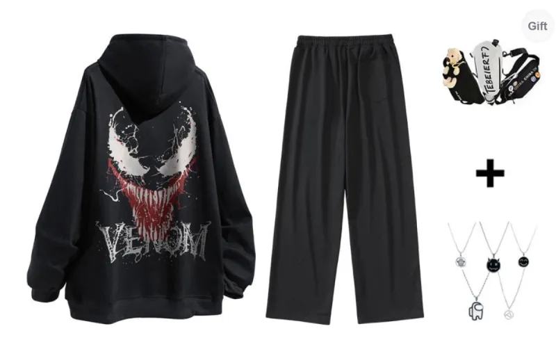 MARVEL Sweatshirt Sets Unisex-1