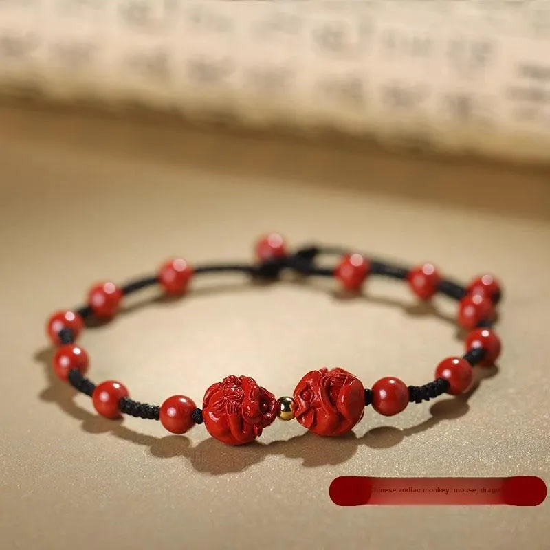 Sima Is Ethereal Reconstructed Cinnabar Anklets Unisex-9