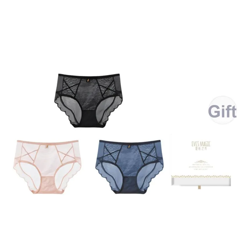 XIA.WA.ZHI.XIU Underpants Women's Box 3 Pack-40