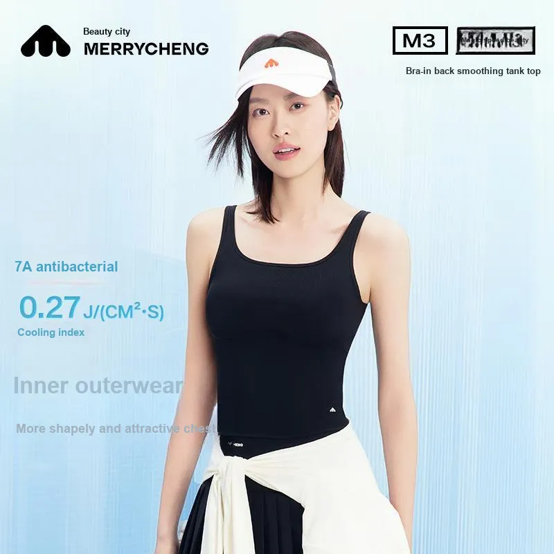 Merry City Sleeveless Sports Shirts Women's-7