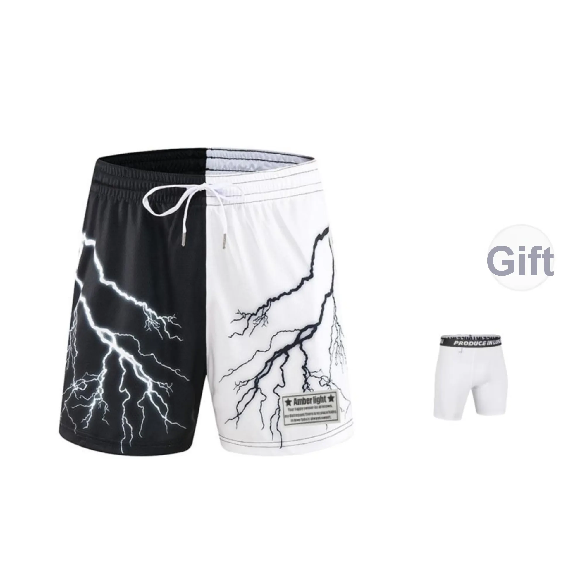 AMBER LIGHT Спортивные шорты унисекс