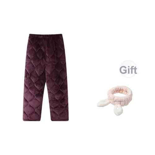 Maultiay Пижамные штаны Осенние и Зимние Женские