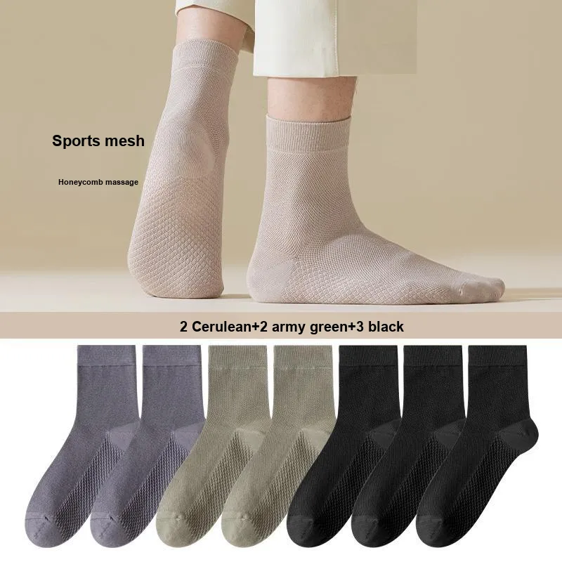 7 SEVFUN Unisex Mid-Calf Socks-23