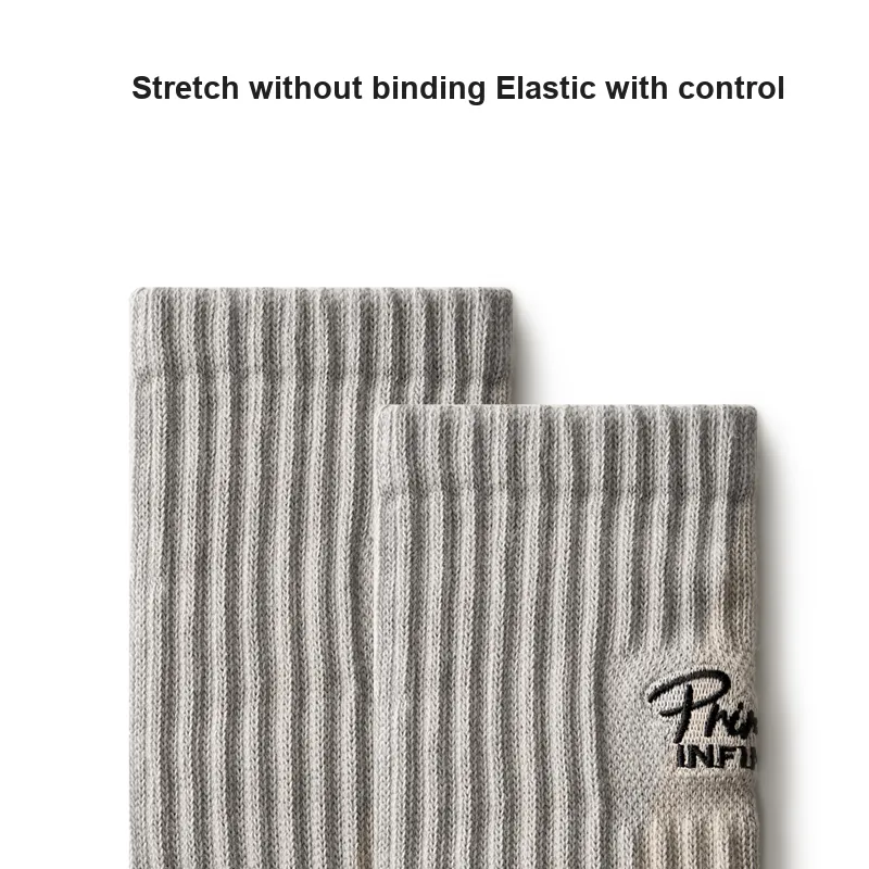 Primeet Mid Calf Socks Unisex Combo Set-9