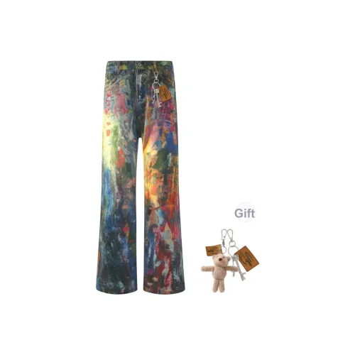 HOKLV Унисекс Джинсы