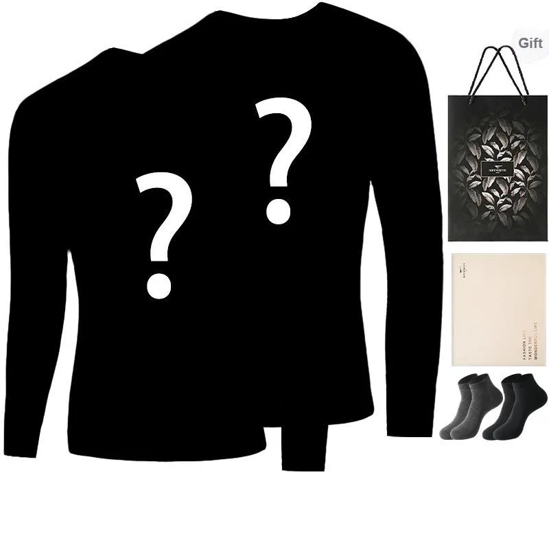 SEPTWOLVES Thermal Tops Men's 2 Pack+Shopping Bag-20