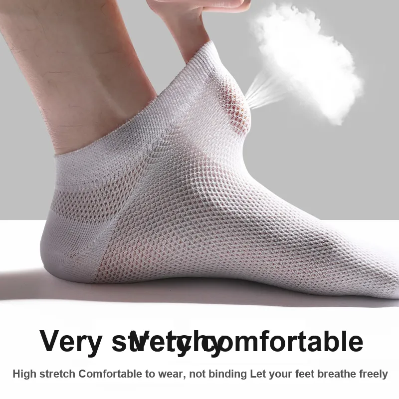 SEPTWOLVES Ankle Socks Summer Model Men's 6 Pairs Gift Box Sets+Shopping Bag-12