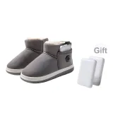[Thermal+Two Power Banks]-Electric Heating Shoes Gray