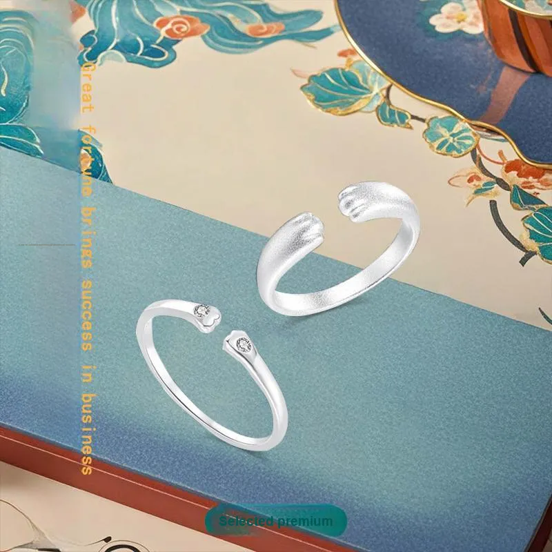 JOYDINNY S925 Silver Rings Unisex-4