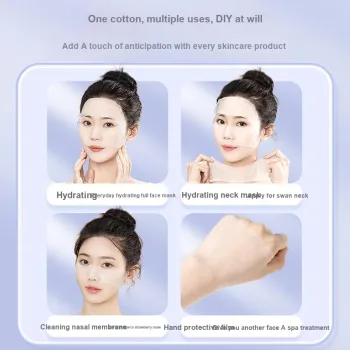 FEILINKA Stretch Wet Wrap Makeup Cotton Stretchable Hydrating 1 Box/2 Box/3 Box