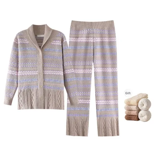 ZumashL Luxury Designer Series Pajama Set Women's Taro Purple