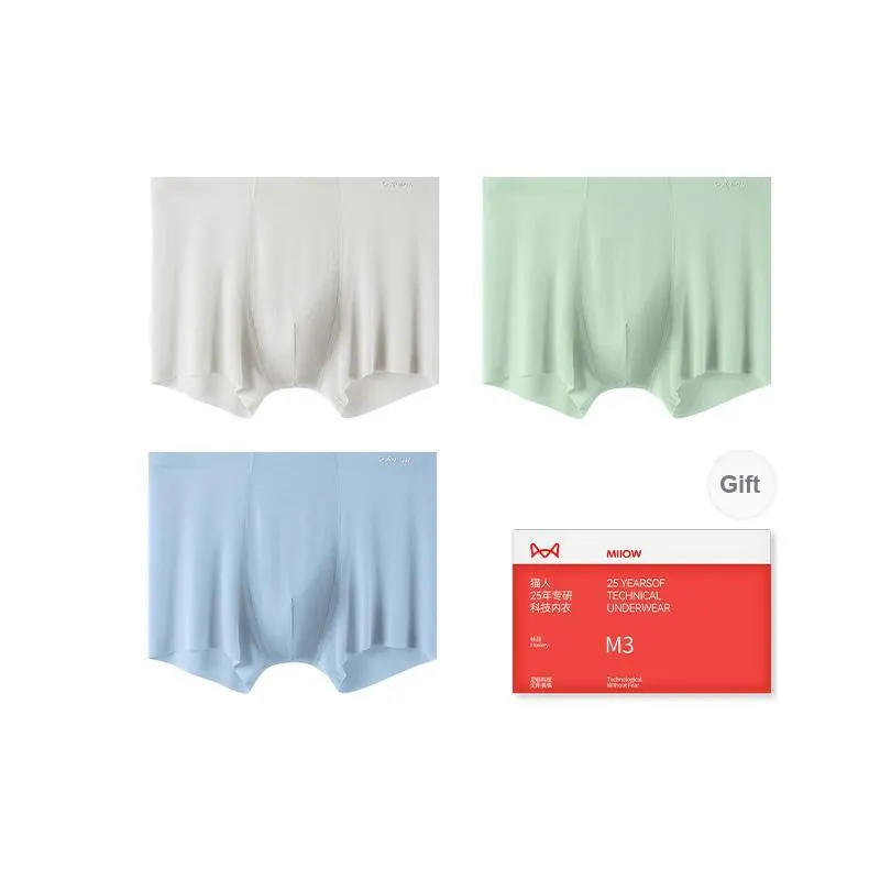 MIIOW Underpants Men's Shopping Bag 3 Pack-7